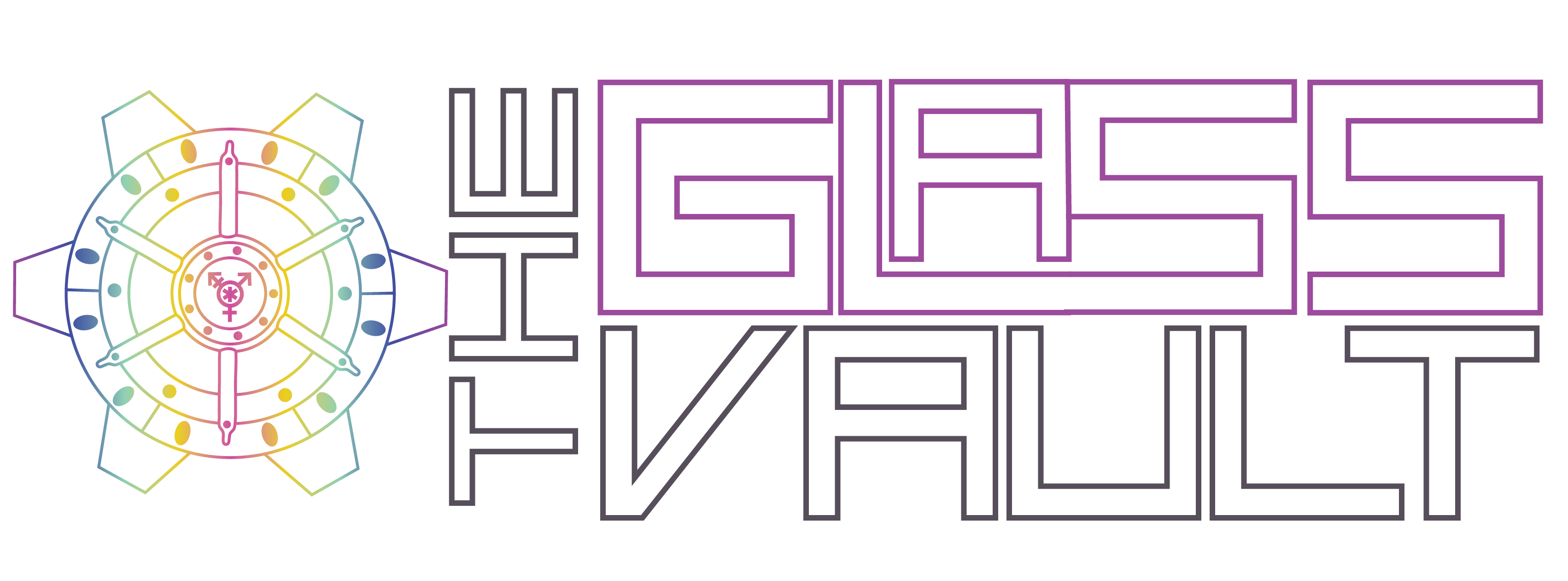 The Glass Vault full logo